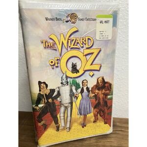 2002 WIZARD OF‎ OZ SEALED CLAMSHELL VHS New & sealed!